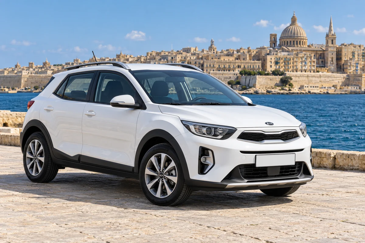 White Kia Stonic
