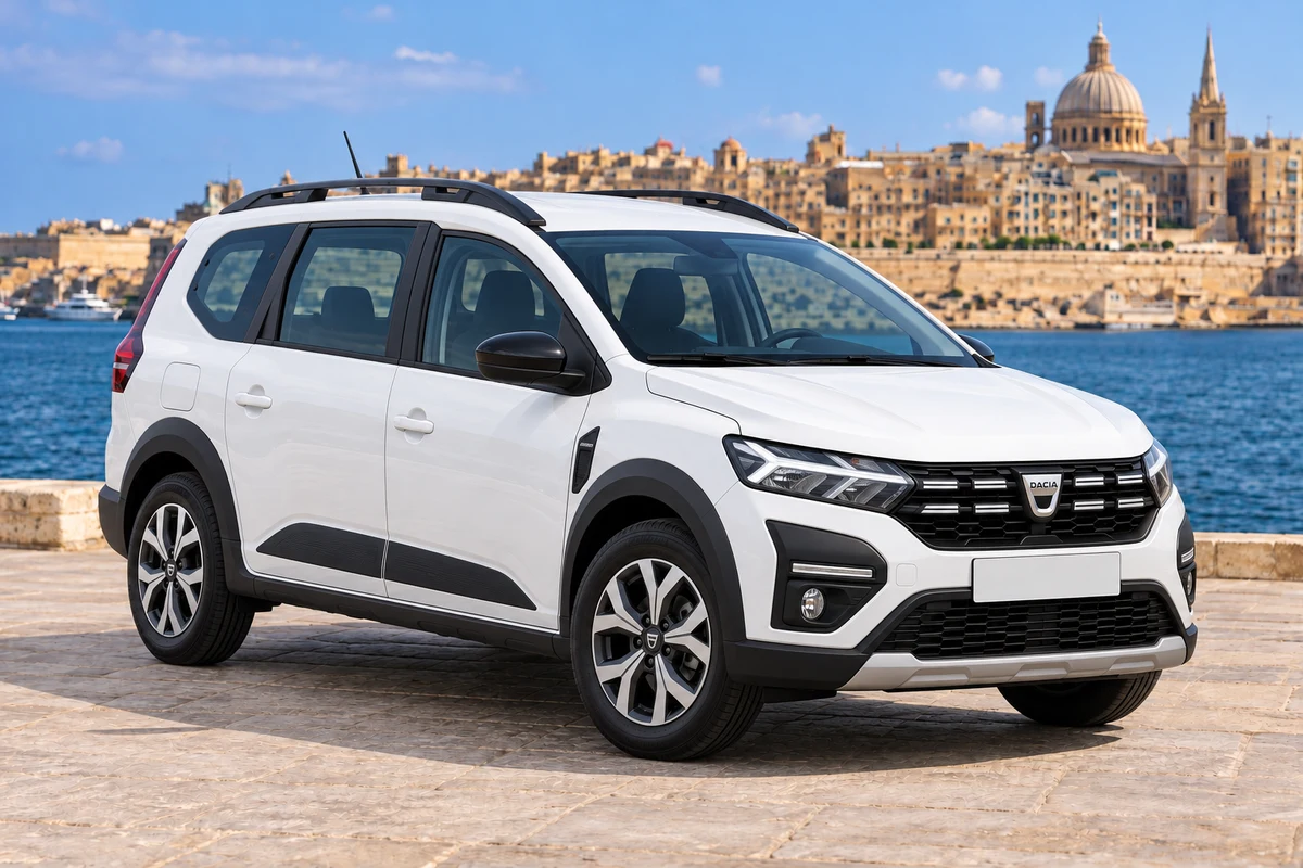 White Dacia Jogger 7 Seats Automatic